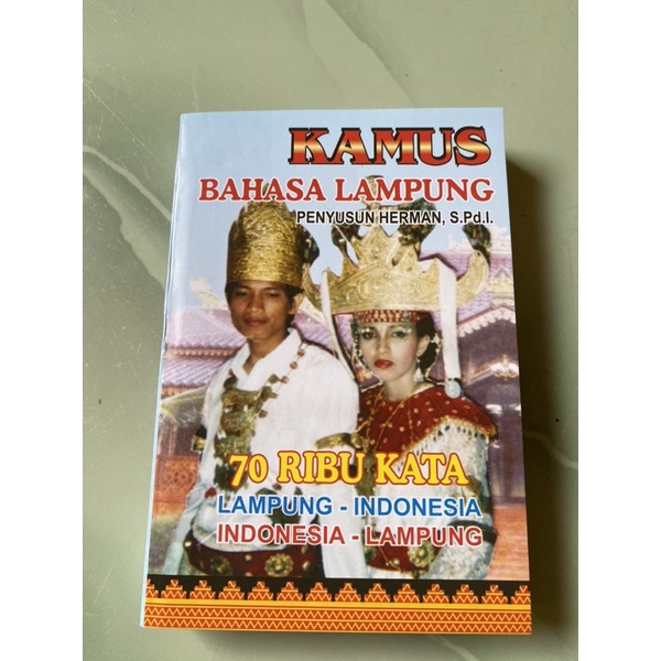 

Kamus Bahasa Lampung 70ribu kata