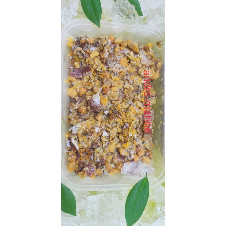 

Telor Rajungan 1/2 matang @500gr