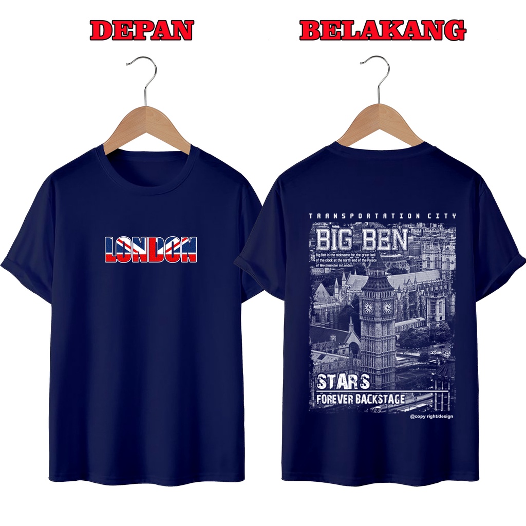 KAOS DISTRO UNISEX (PRIA DAN WANITA) TERBARU, KAOS JUMBO BIGBEN.