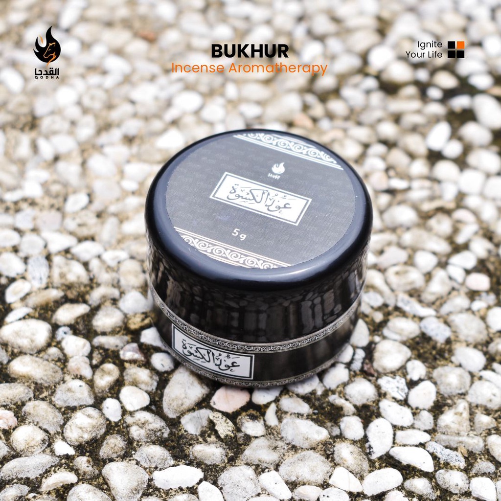 Bukhur Buhur Dupa Serbuk Bubuk QODHA Aroma OUD KISWAH 5 Gram 5gr