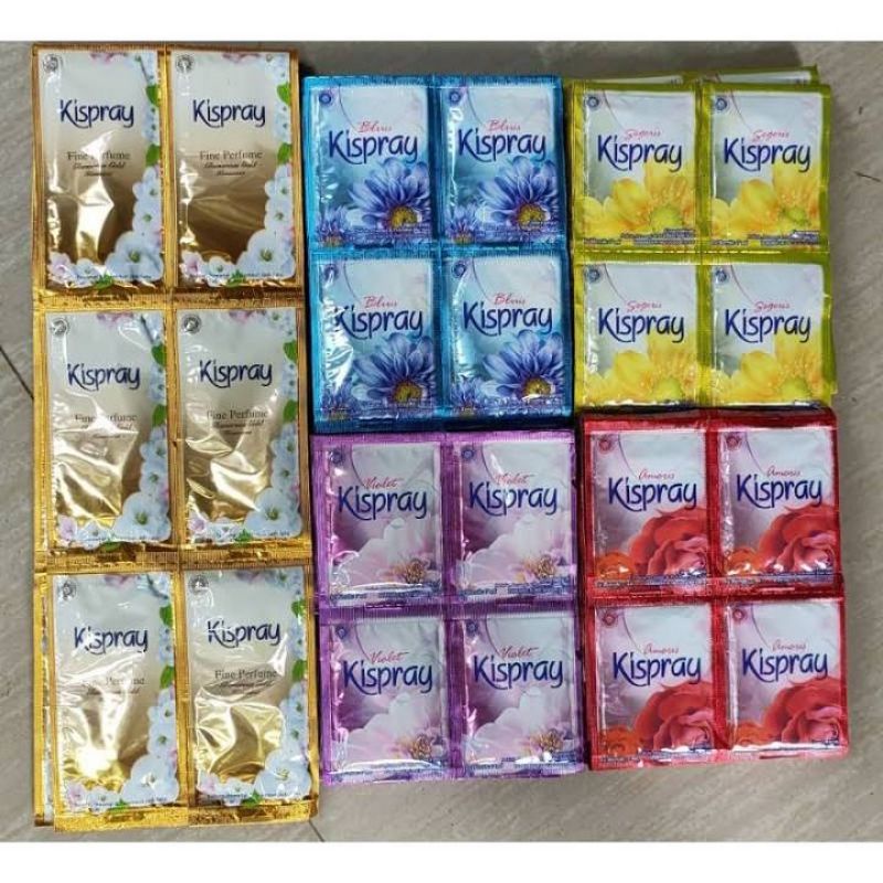 Kispray Sachet All Variant Per 1 Renceng 12 Sachet