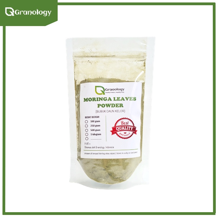 Daun Kelor Bubuk / Moringa Leaves Powder (100 gram) by Granology