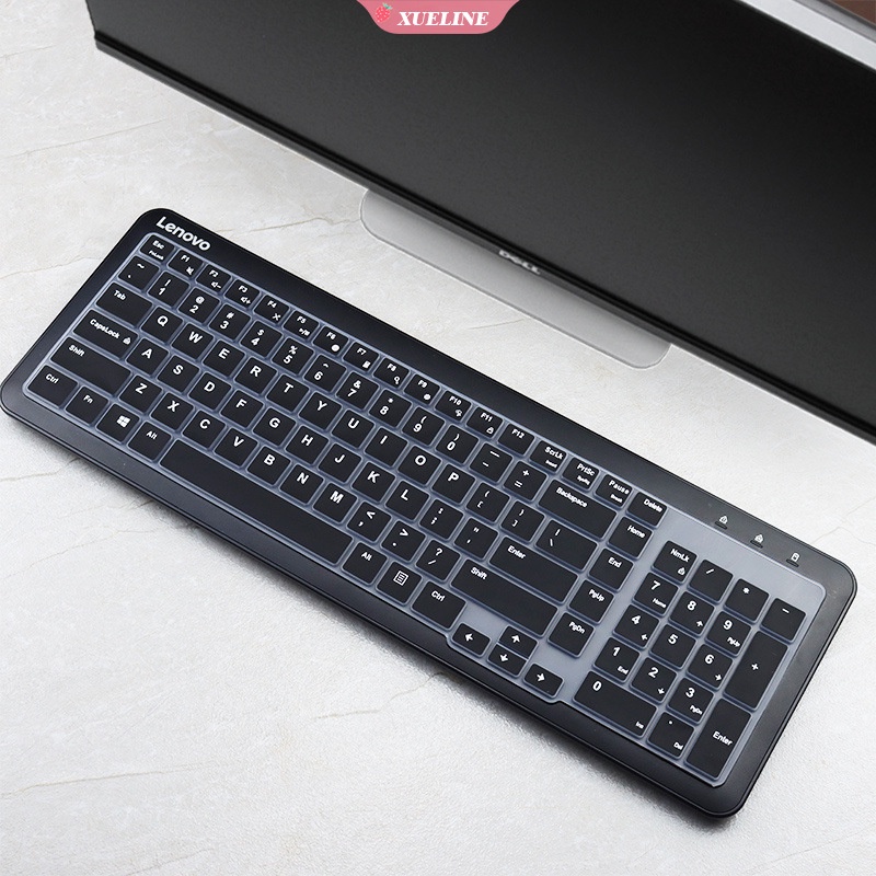 Film Pelindung keyboard Komputer desktop LENOVO KB317 KB317W C502 AIO520C AIO 520C-27IMB Anti Debu Bahan Silikon