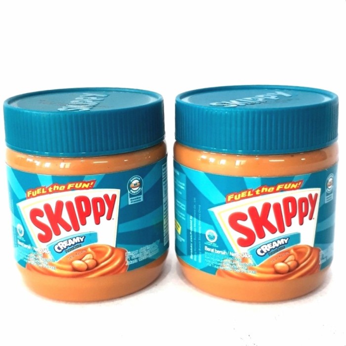 

Selai Kacang Skippy Peanut Butter Creamy ( halus ) 340 / 500 gr gram