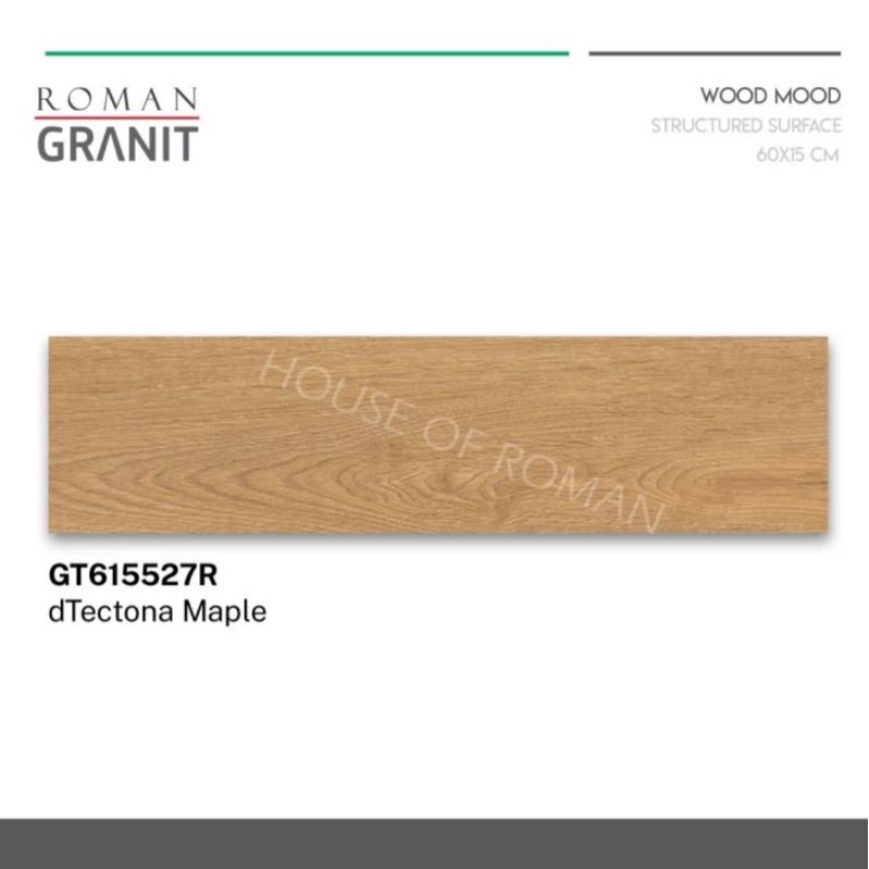 Roman granit dTectona 60x15 / lantai kayu / lantai kayu murah / lantai minimalis / keramik kayu / ke