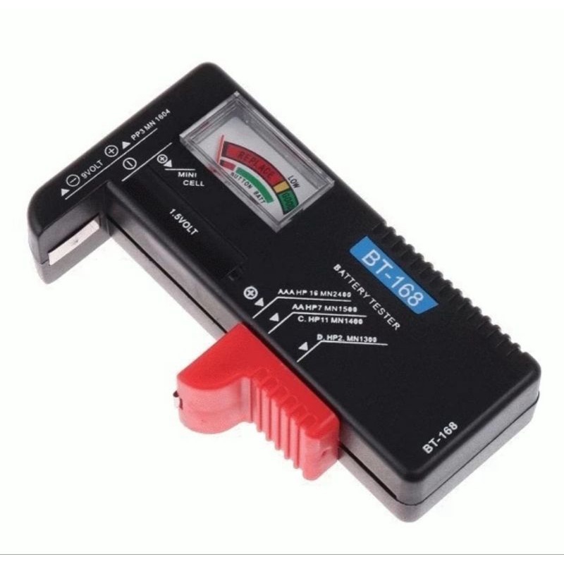 Alat Cek baterai tester universal Analog Digital