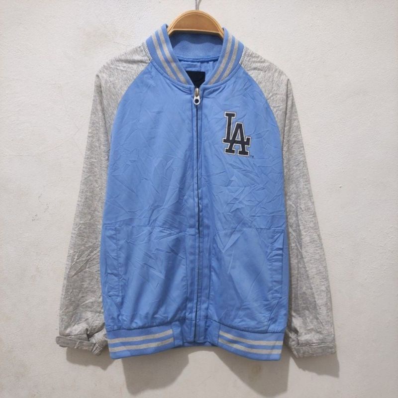 Jaket Varsity Anak Brand MLB Size 9Y/130 (Preloved)
