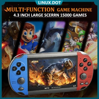 X7 Gameboy Layar Besar 4,3 Inci 8G Built-in 1000 Game Pemutar Video Musik Mp5