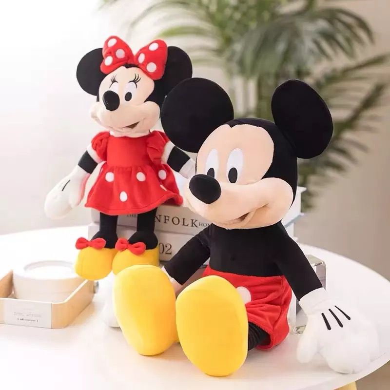 Saless Boneka Miki Mini / Boneka Mickey Mouse Minnie Mouse Ukuran Kecil S 30Cm Termurah