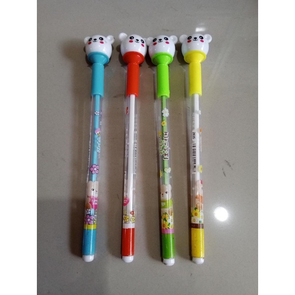 

pen gel kepala teddy bear satuan