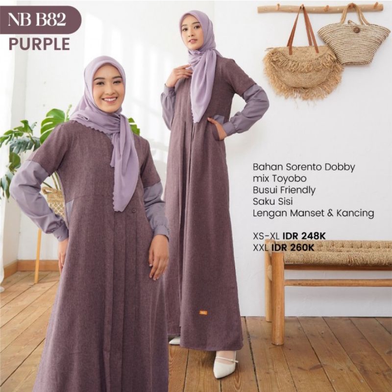 NIBRAS NB B82 GAMIS NIBRAS DEWASA