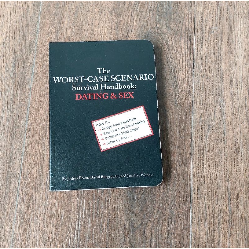 PRELOVED BUKU THE WORST CASE SCENARIO SURVIVAL HANDBOOK DATING & SEX
