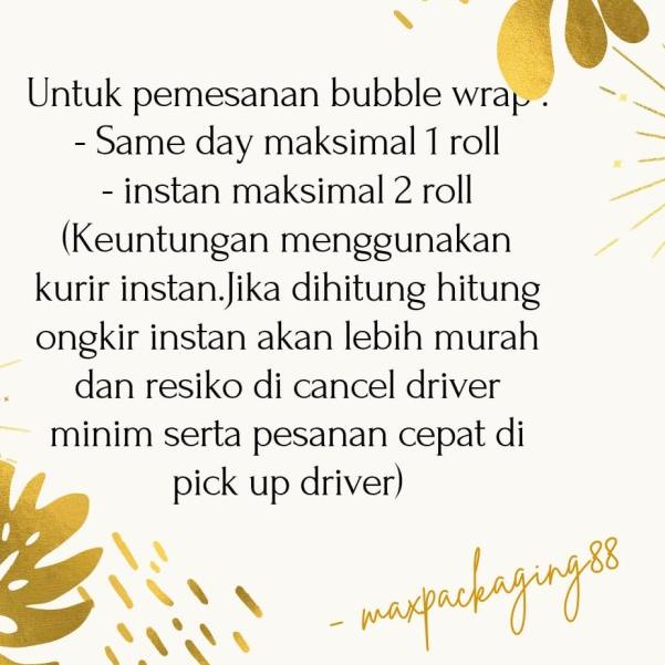 

Bubble wrap biru