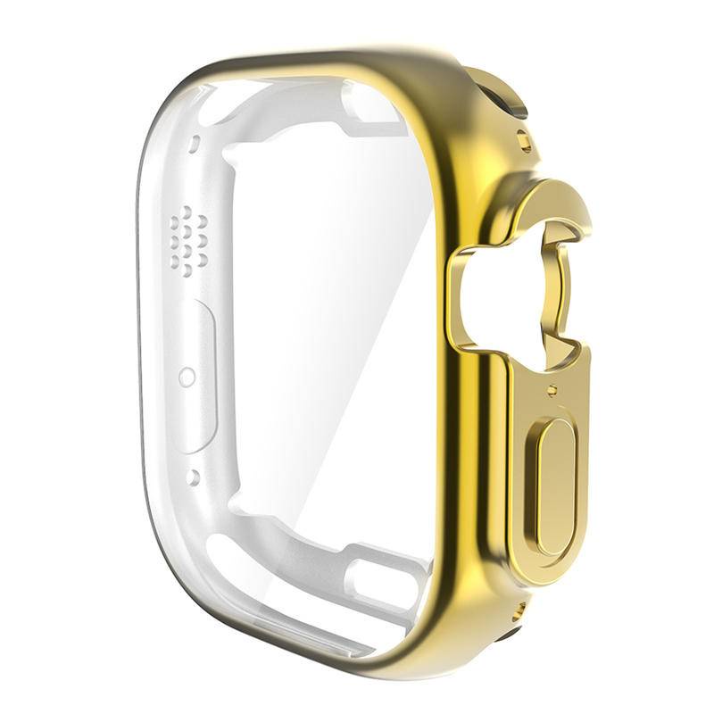 Case Pelindung Layar Full Cover 360 Derajat Bahan TPU Lembut Untuk Apple Watch Ultra 49mm