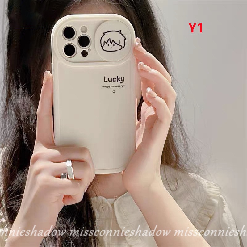 Casing Soft Case Tpu Motif Lucky Boys Untuk IPhone 11 Pro Max XR 7Plus 8Plus 11 13 12 Pro Max X XS Max