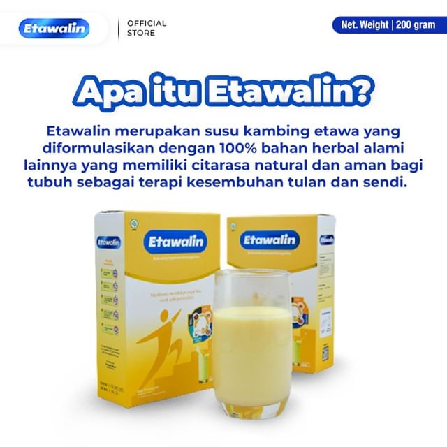 

Etawalin Original Susu Kambing Etawa Specialis Tulang Dan Sendi