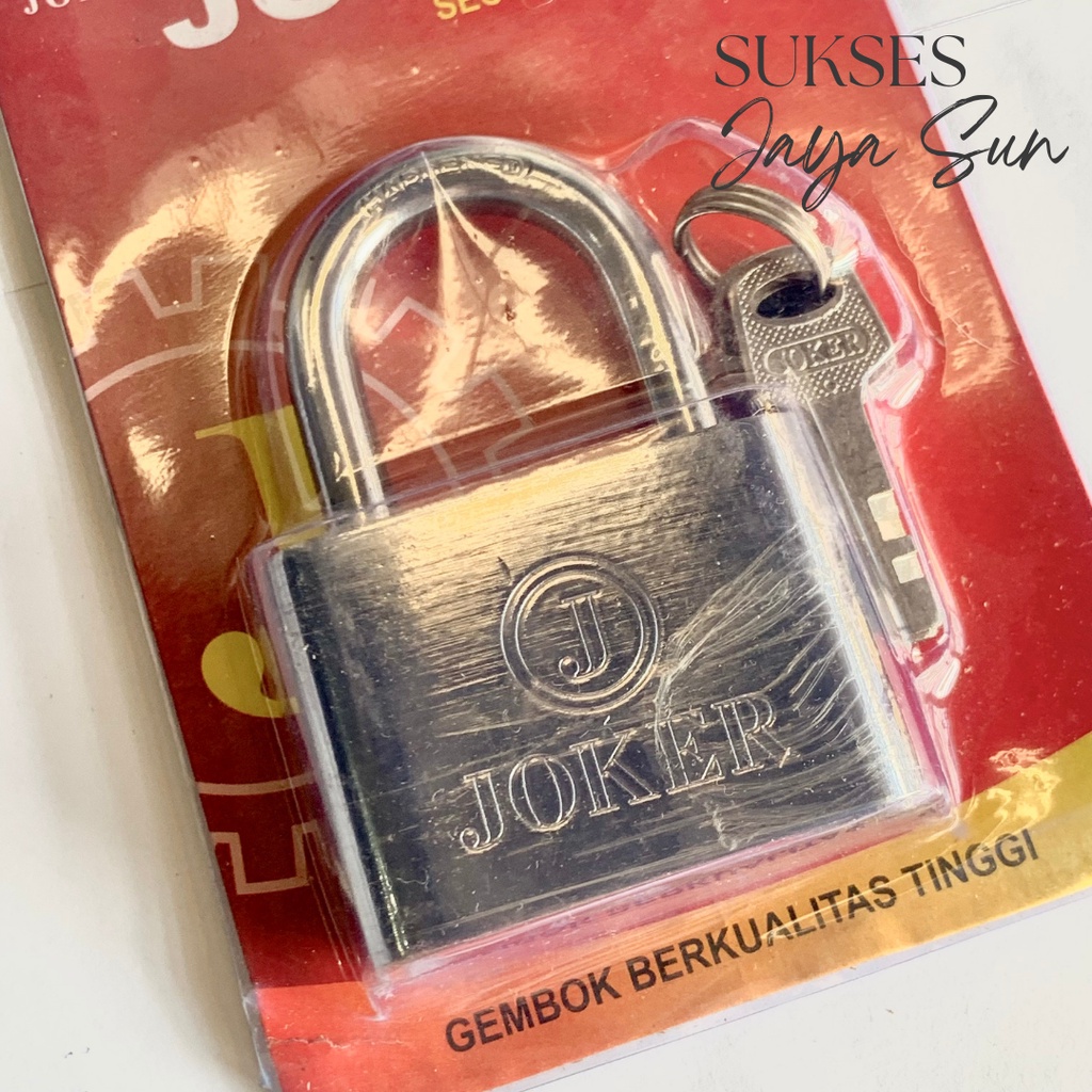 [ISTANA JAYA] Gembok Besi Besar Ukuran 60mm, GEMBOK BESAR 60MM ANTI MALING, SECURITY PADLOCK 60MM, G