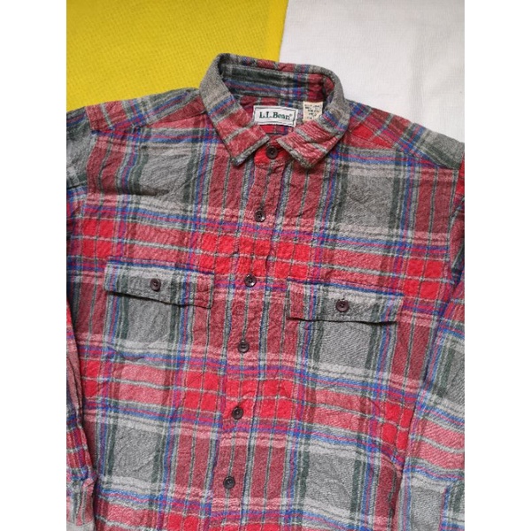 LL BEAN Flanel 65