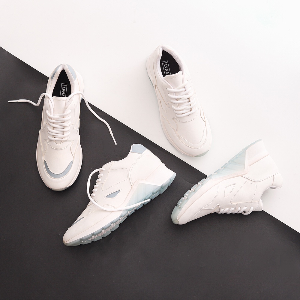 LEONA WHITE |MNM x Lvnatica| Sepatu Sneaker Putih Wanita Casual ORIGINAL