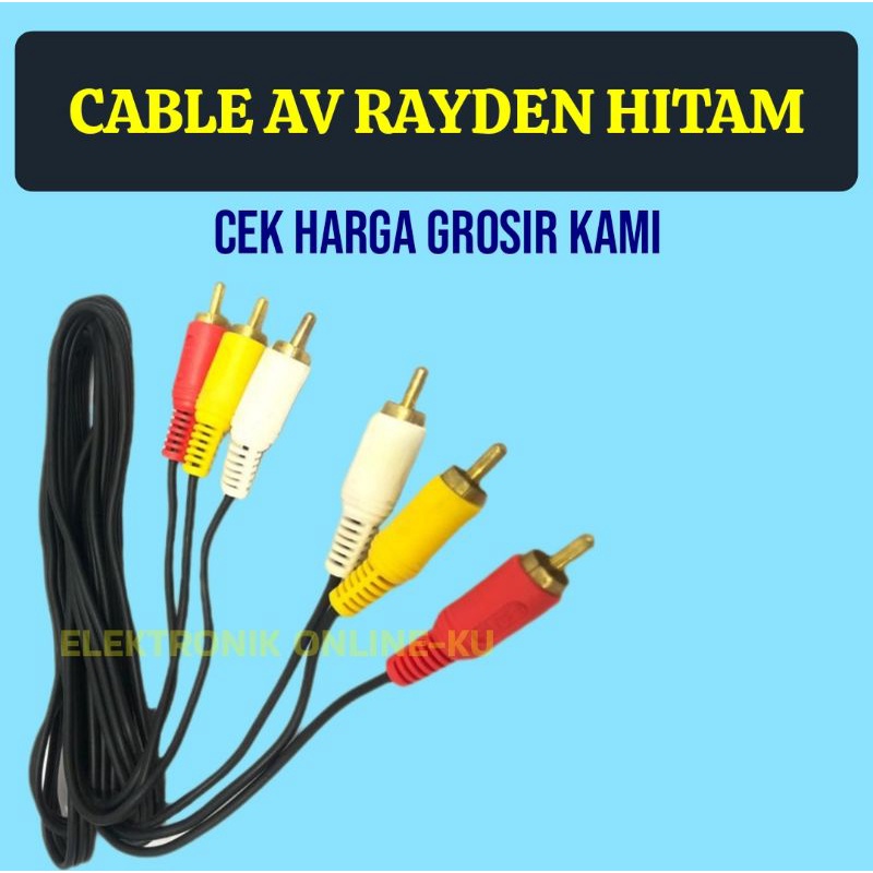 CABLE AV RAYDEN HITAM