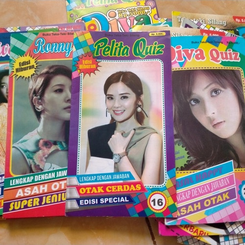 GOS -F308- BUKU TTS 1 PCS - BUKU TTS TEKA TEKI QUIZ - 1PCS BUKU TTS QUIZ SILANG