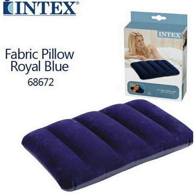 INTEX BANTAL ANGIN 68672 FABRIC PILLOW ROYAL BLUE