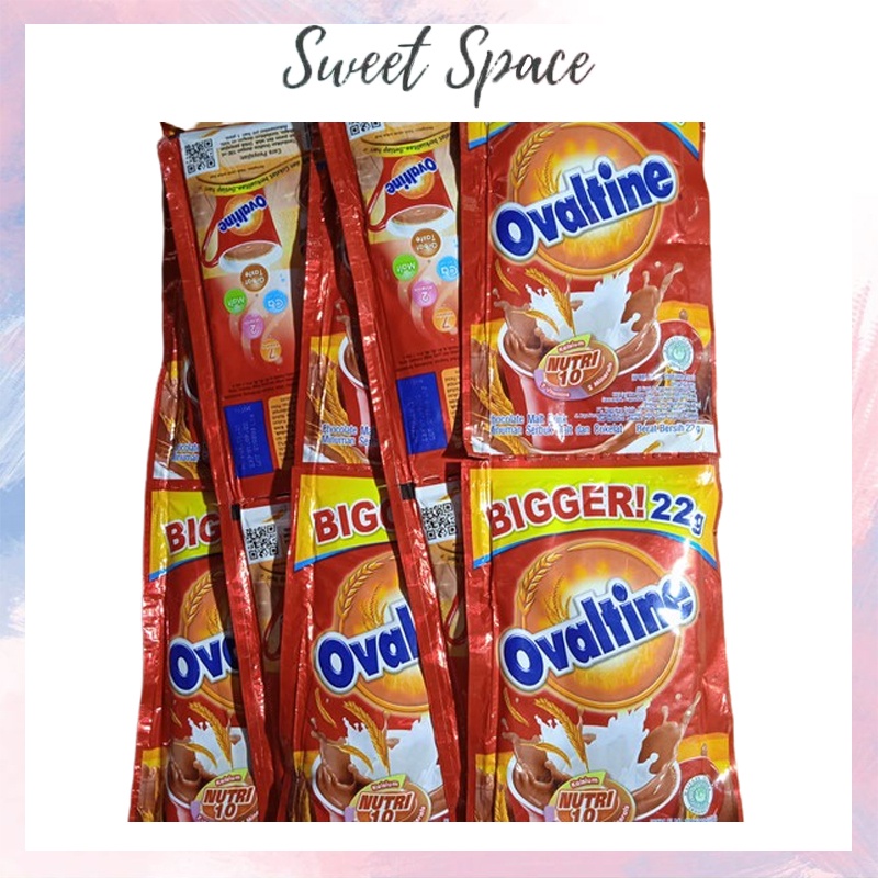 OVALTINE 22 GR SUSU BUBUK COKLAT 240 PCS = 1 DUS [SWEETSPACE]