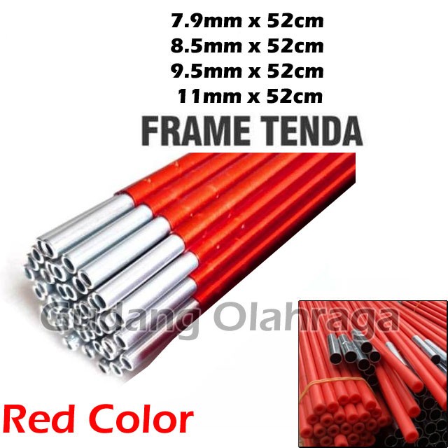 FRAME TENDA FIBER 8,5MM X 52CM / FRAME TENDA FIBER 8,5MM X HIGHT QUALITY