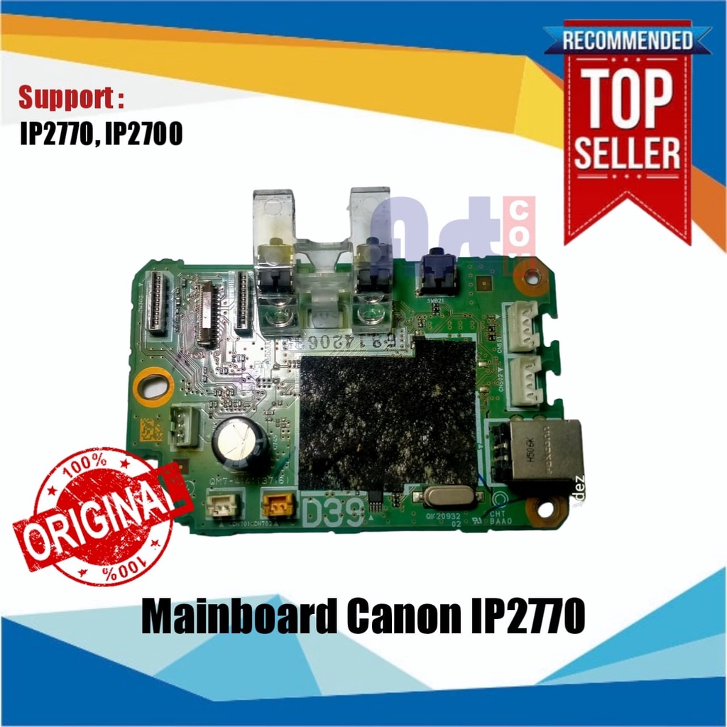 Board Mainboard Printer Canon Ip2770 Ip2700 Original