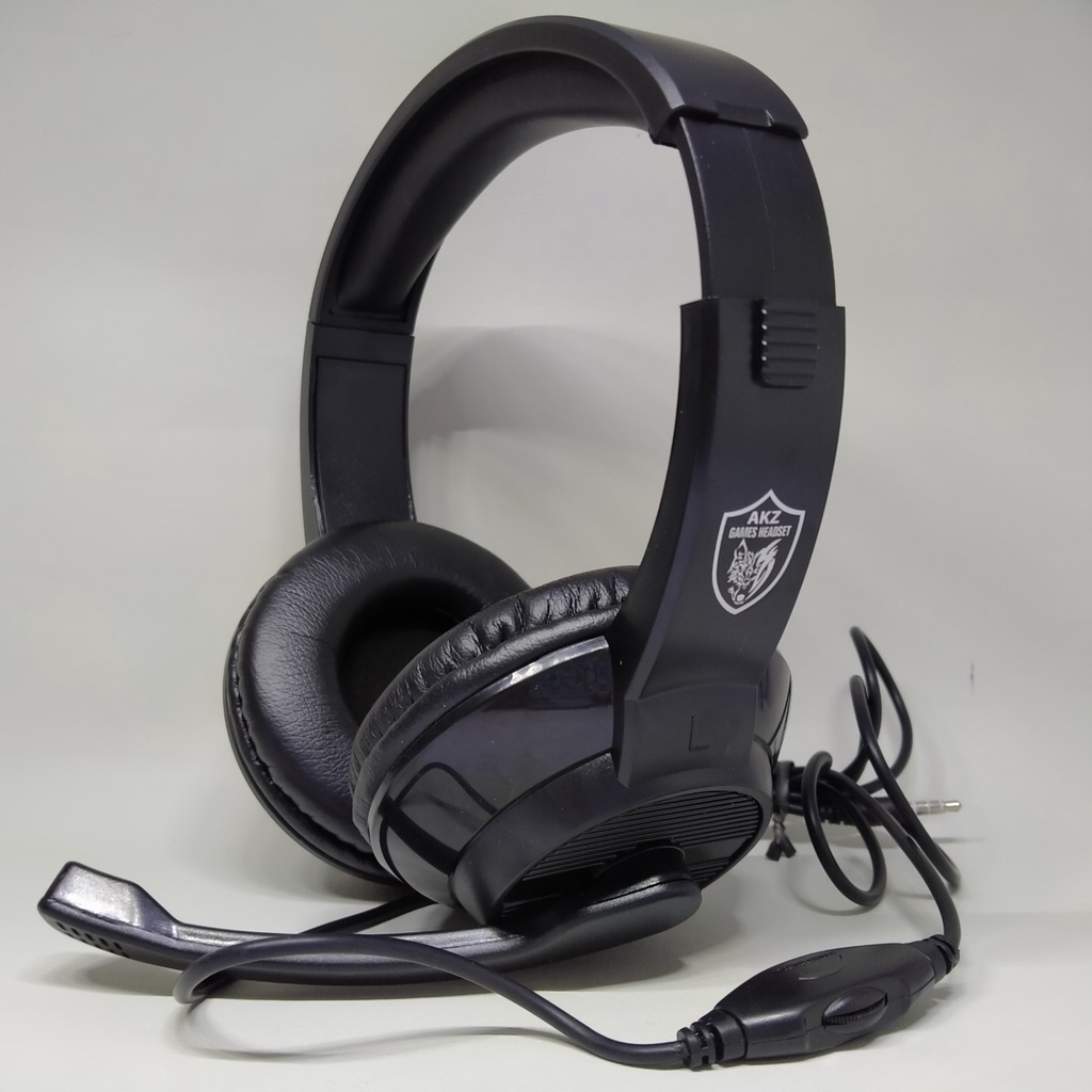 AKZ GM-001 Virtual Surround Gaming Headset Wired USB 7.1 Surround Sound With Mic Headphone For PC Laptop