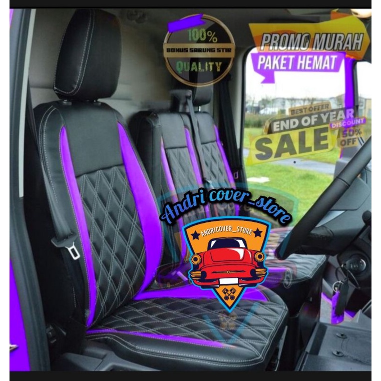 sarung jok mobil Hilux single kabin / cover jok mobil Hilux pickup / vareasi cover jok mobil Toyota 