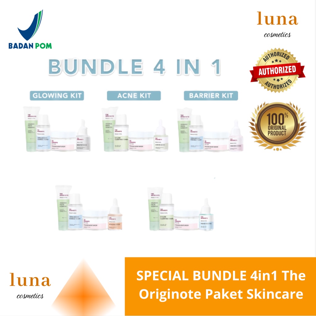 SPECIAL BUNDLE 4in1 The Originote Paket Skincare