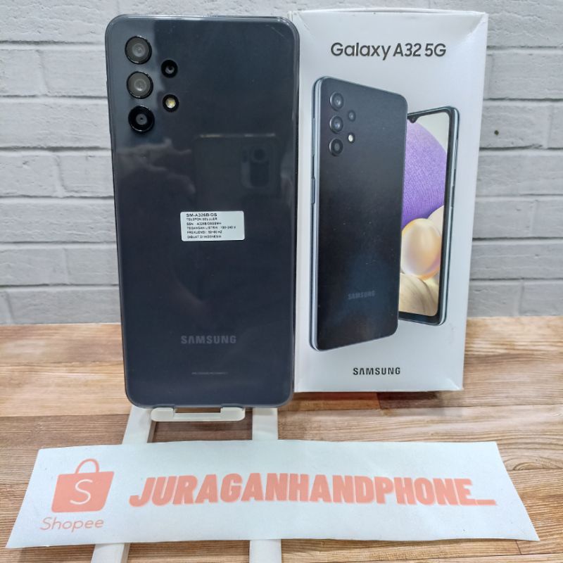 Samsung A32 5G Ram 8GB Internal 128 8/128 Hp Second Seken Bekas Fullset