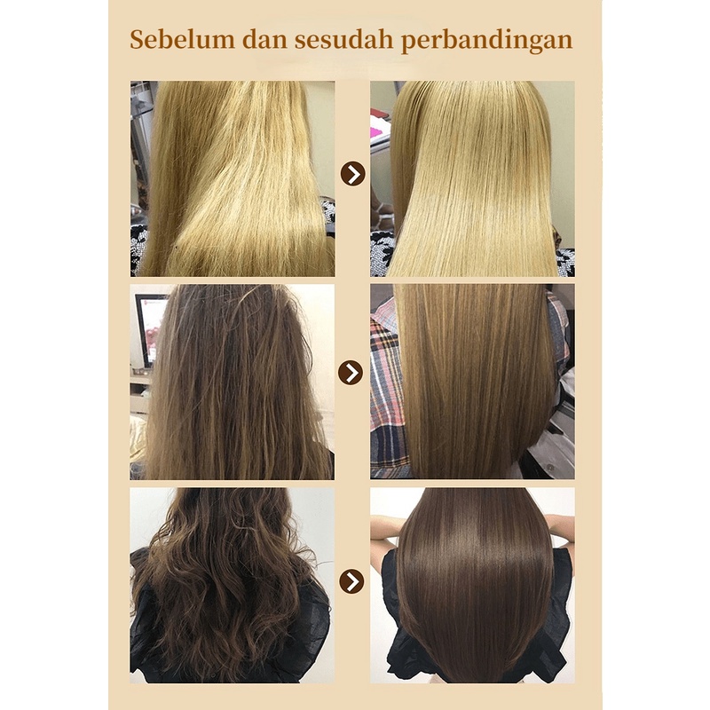 Masker Rambut Hair Mask Keratin Hair Treatment Conditioner Treatment Rambut Melembabkan Memperbaiki Rambut Rusak Mengurangi Ujung Bercabang Rambut Rontok Mengembalikan Rambut Yang Indah Dan Lembut Hair Care