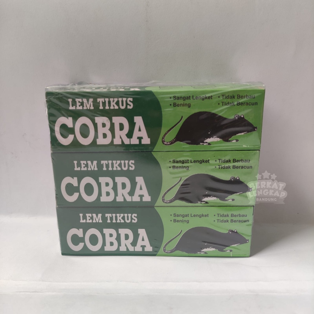 Lem Tikus / Jebakan Tikus / Cobra / Lem Tikus Cobra Super Lengket