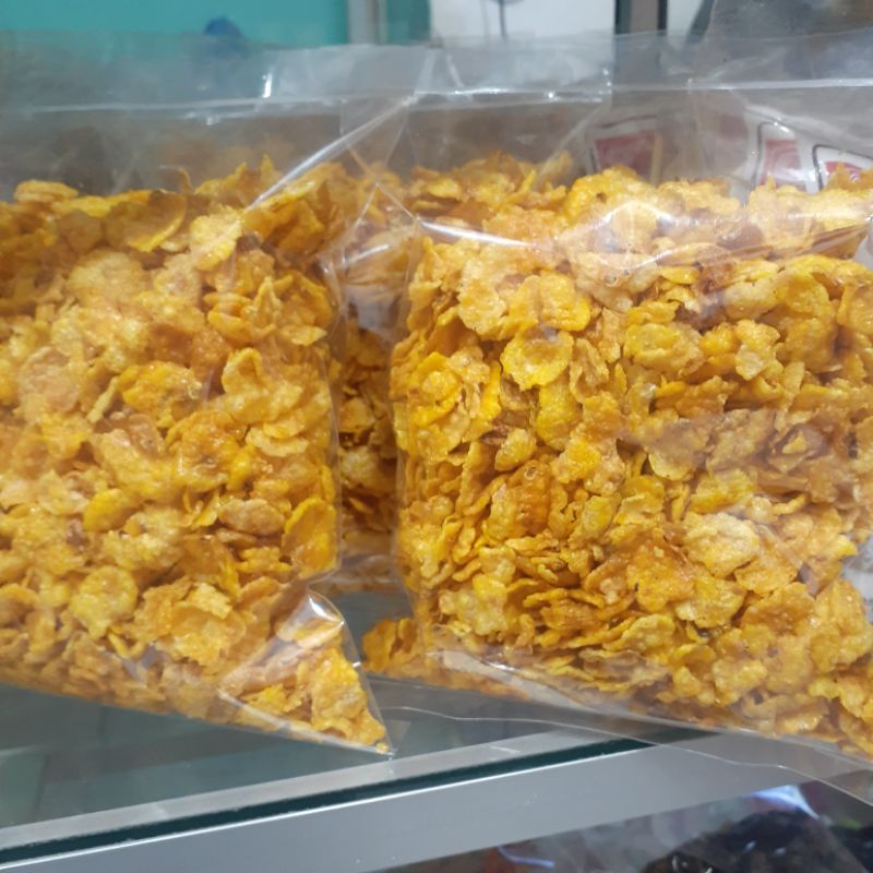 

KERIPIK JAGUNG MARNING GEPREK PEDAS MANIS 200GRAM KILOAN
