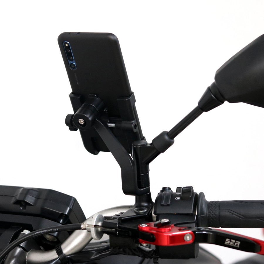 MH - Holder Motor Kaca Spion Bahan Besi Metal Universal Holder Spion HM2