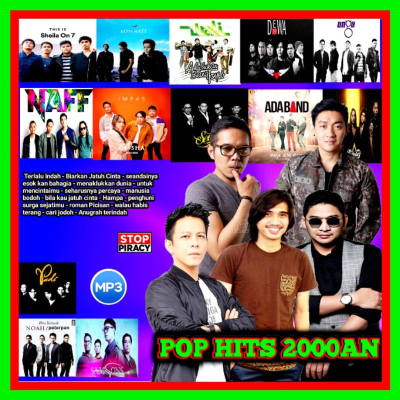KASET MP3 LAGU POP 2000AN BEST HITS - KASET MP3 MOBIL - KASET LAGU POP INDONESIA - KASET MP3 AUDIO M