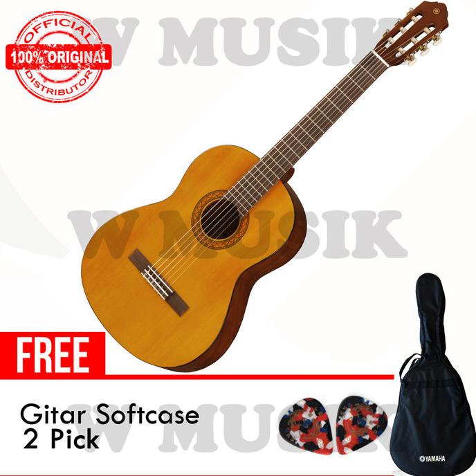 KOMPLIT Yamaha Gitar Akustik C330 / C 330 / C330A / C 330A + Softcase & 2 Pick