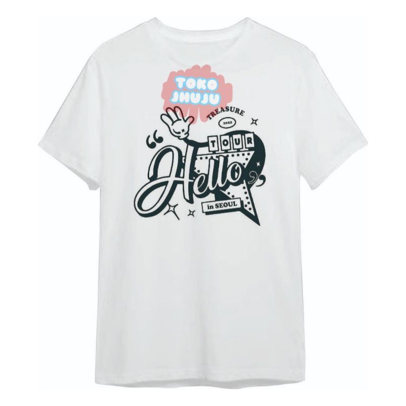 Kaos Trejo Haruto HELLO TOUR seoul DEPAN