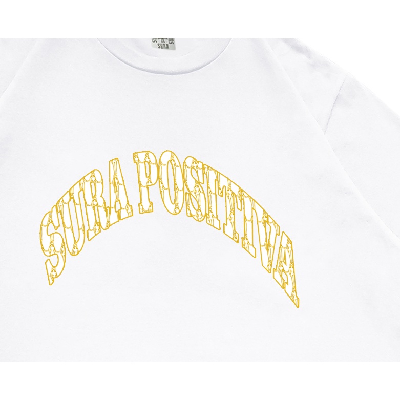 Sura Positiva - Tshirt (Saumy) White