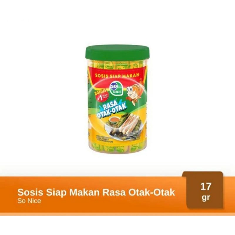 Sosis Ikan So Nice Rasa Otak Otak isi 24