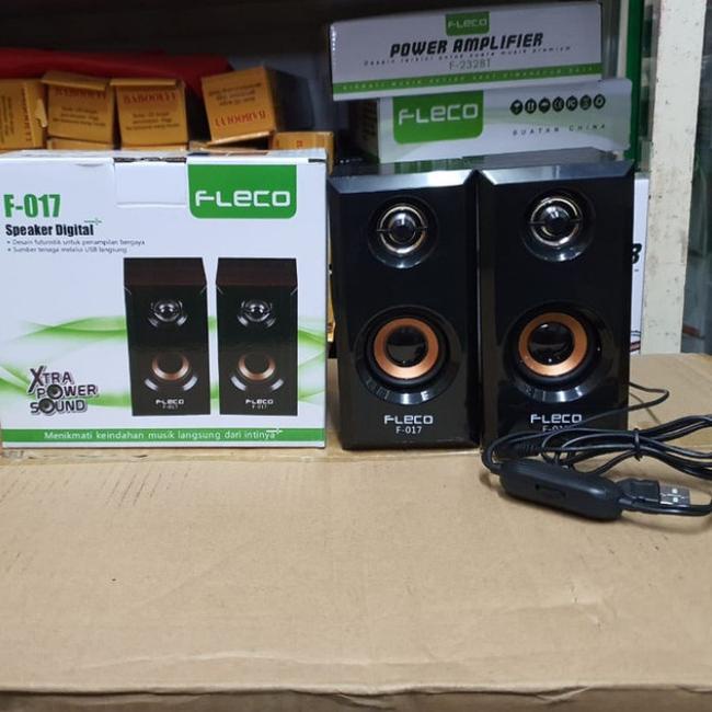 Speaker Salon Aktif Komputer Fleco F-017/Speaker Komputer/