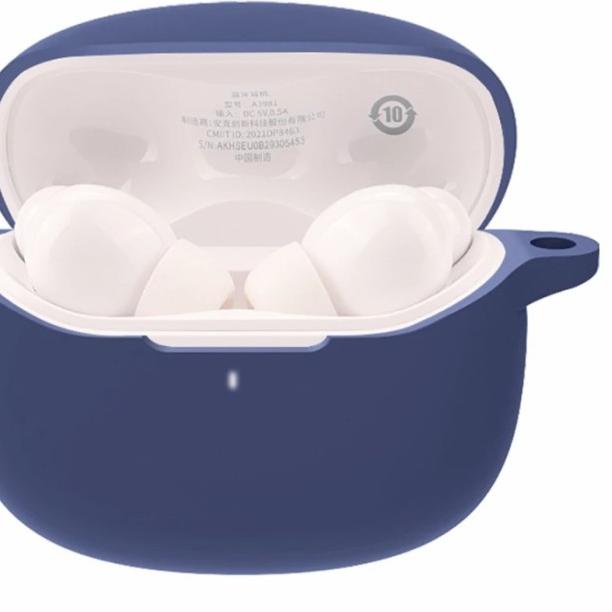 Case Casing Silicon Protective Anker Soundcore R100 A3981 + Carabiner - Biru