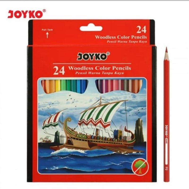

Pencil Warna Joyco 24 Warna