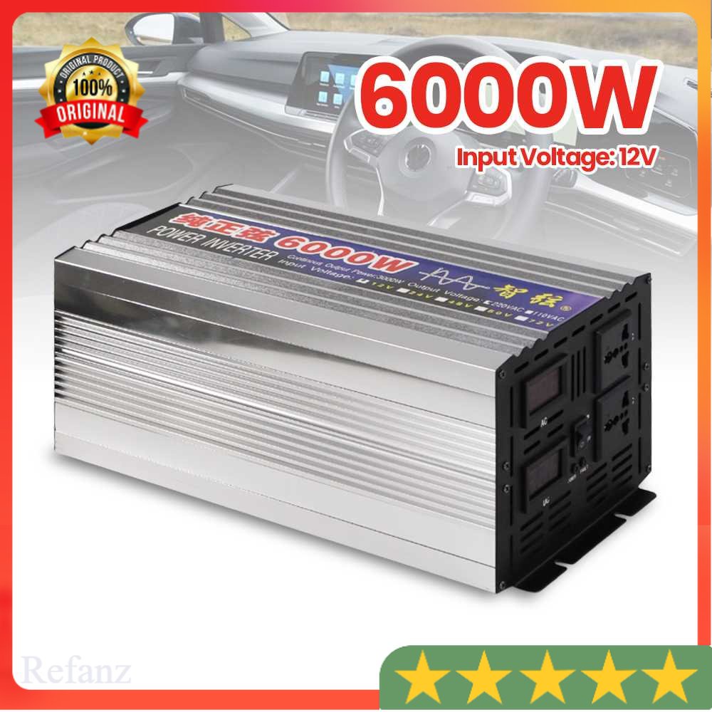 SHUNYIMA Car Power Inverter Pure Sine Wave 12V 220V 6000W - ZX-6000W