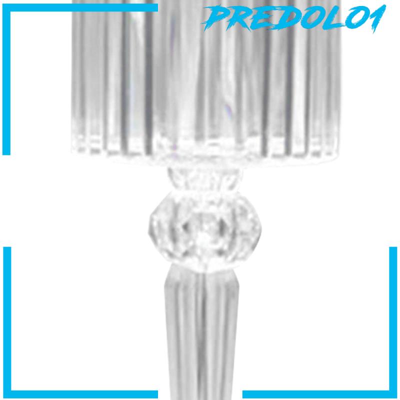 Predolo1 Lampu Meja Led USB Bentuk Bola Kristal Untuk Samping Tempat Tidur / Kantor