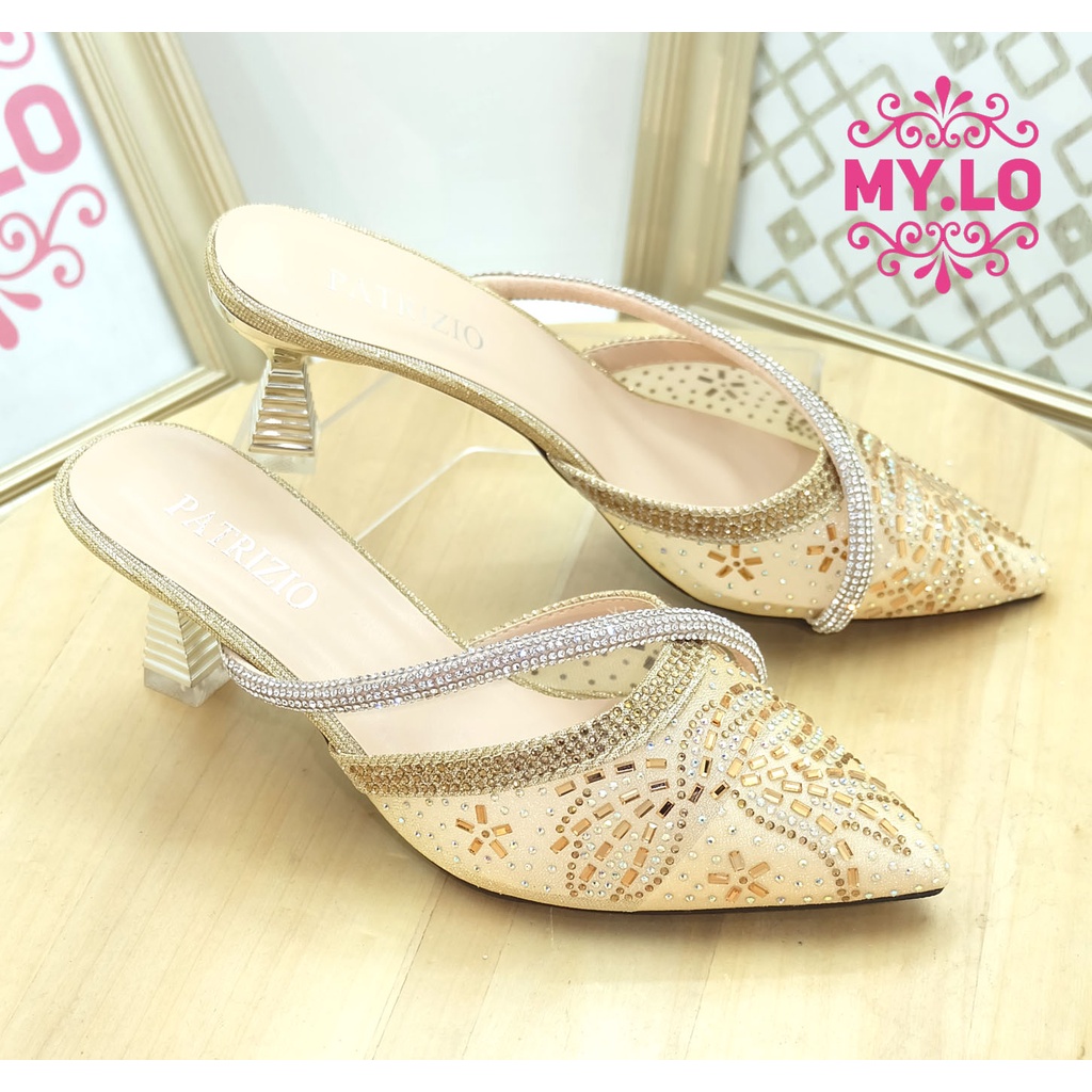 SANDAL PESTA HEELS WEDDING SELOP PENGANTIN HILS WANITA MURAH