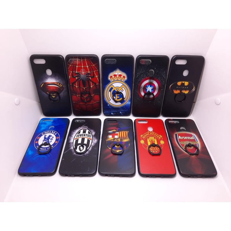 RING CASE SAMSUNG J2 PRO  / J3 PRO / J5 PRO / J7 PRO / J2 PRIME / J7 DUO SOFTCASE SILIKON GAMBAR LOG
