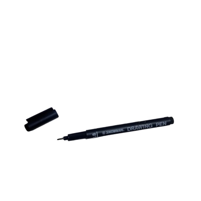 

Pena drawing Snowman